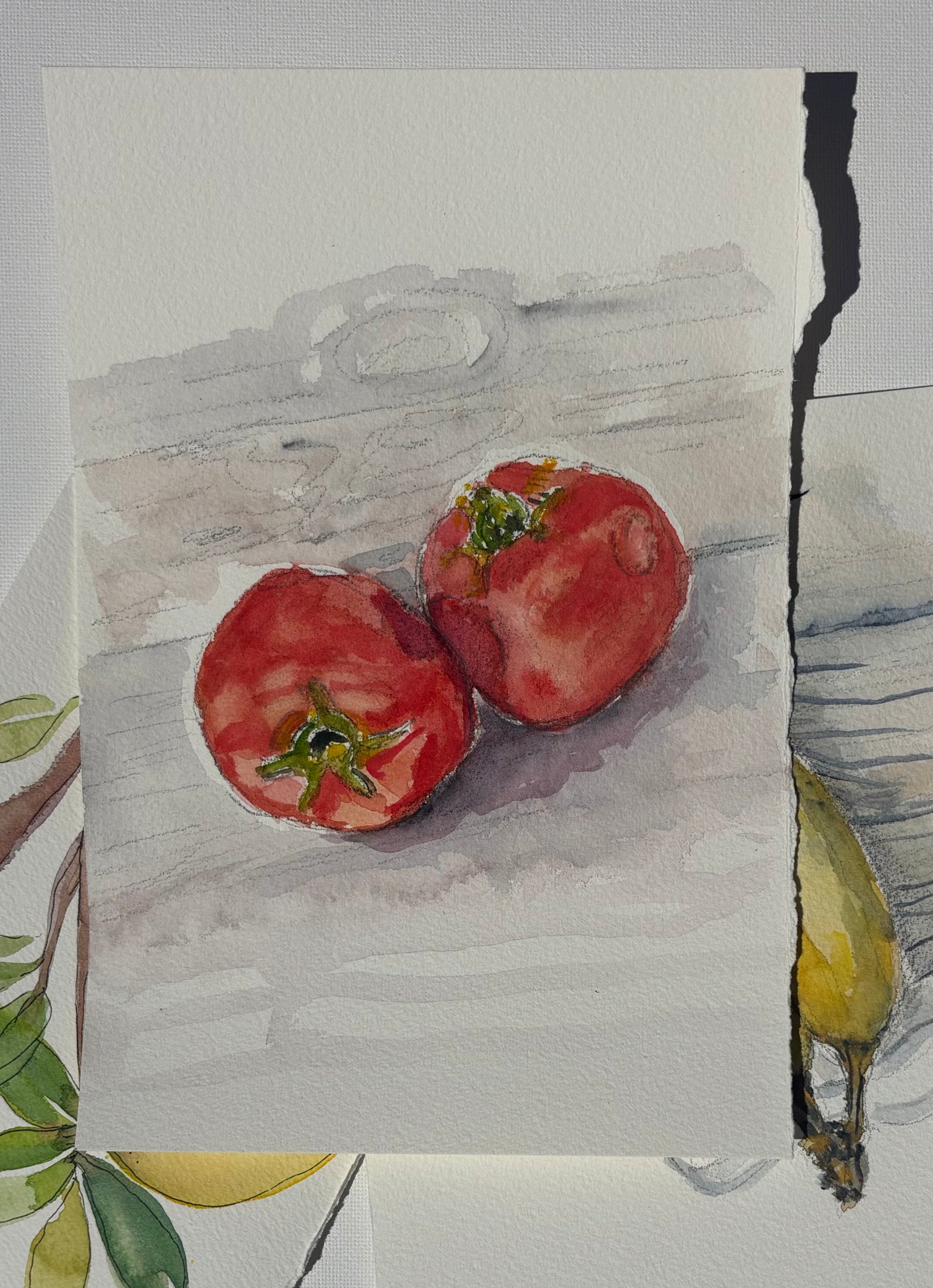 Learn to Paint Watercolor Fruits!
