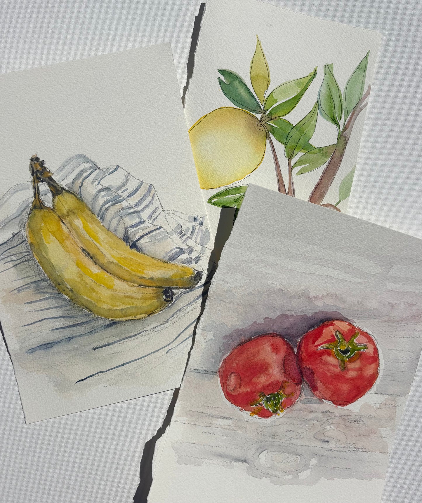 Learn to Paint Watercolor Fruits!