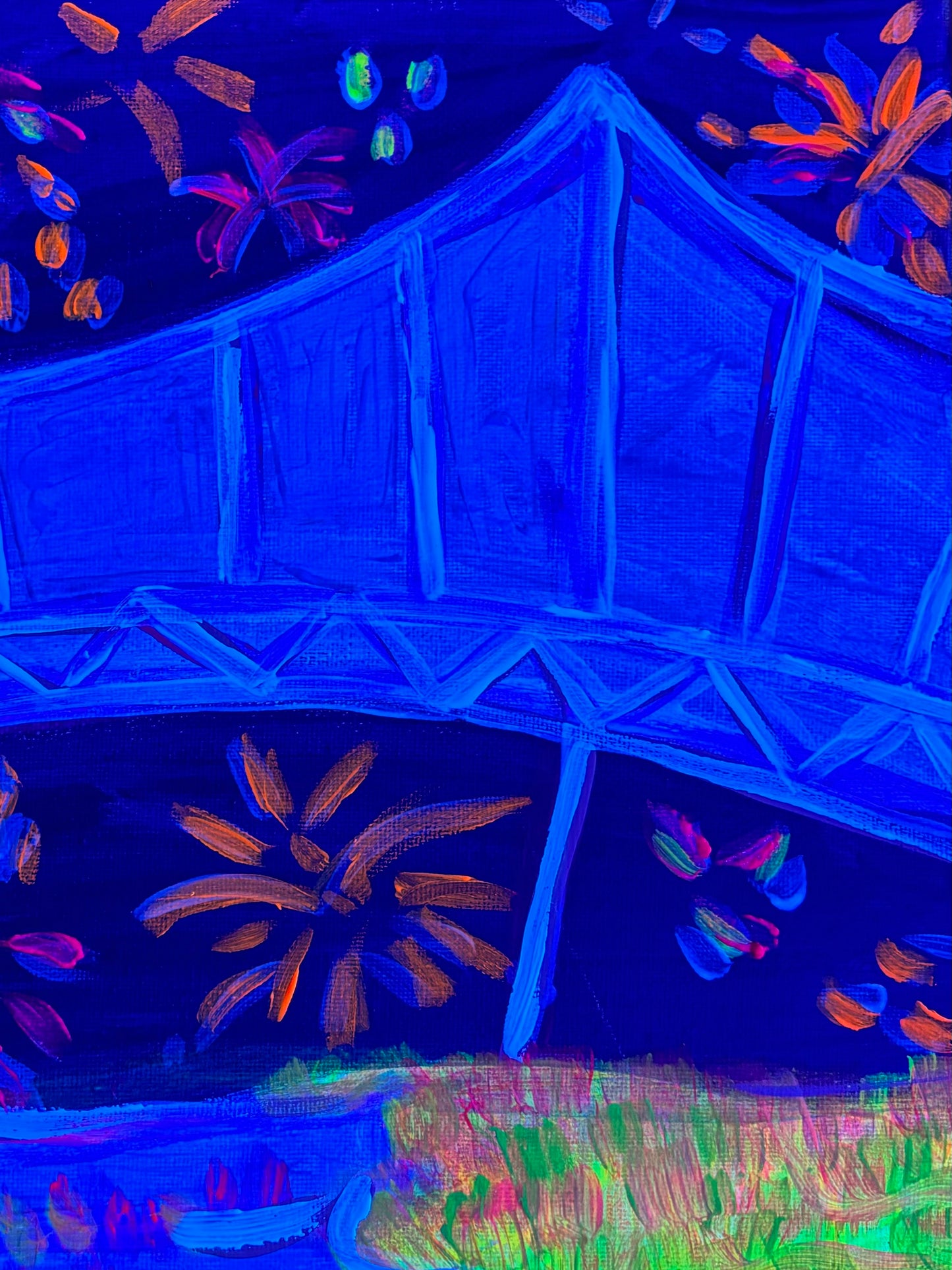 GLOW PAINTING "New Year's in Greenville!"