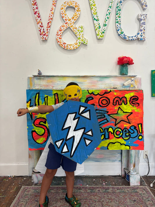 GLOW Art Camp: Heroes & Villains| Greenville, SC