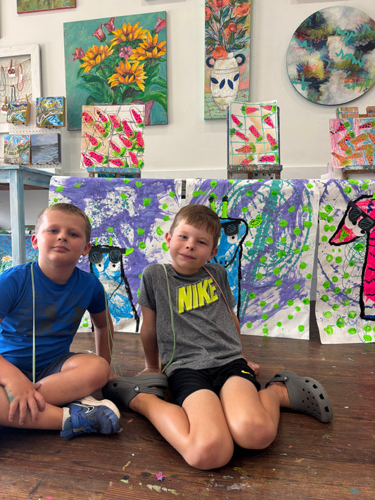 Mixed Media Art Camp: Magical Creatures | Greenville, SC JUST ADDED