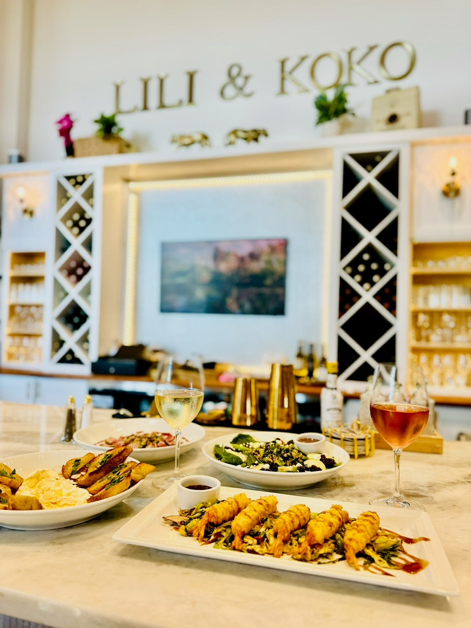 Paint & Sip: Custom Wine Glass Set at LiLi & Koko