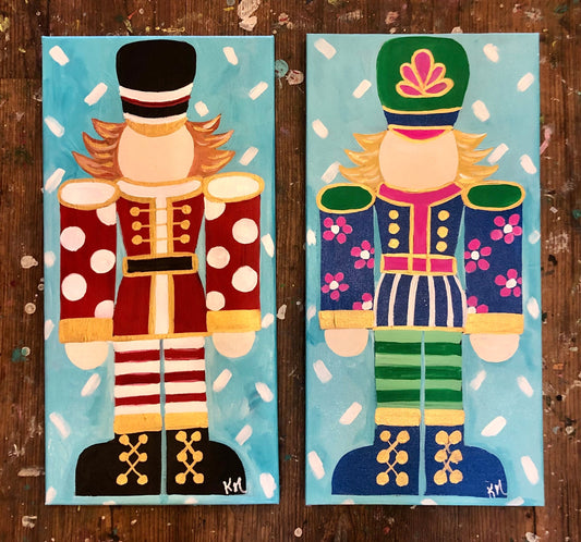 Nutcracker Painting! - Morning Class