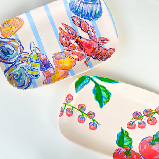 Artful Appetites - Tray Painting with Wine & Bites at Good to Go Midtown!