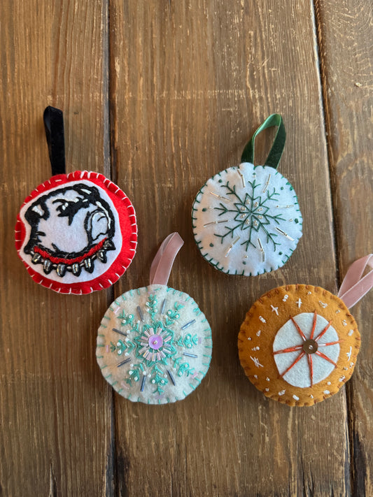 Stitched with Love – Handmade Ornament Workshop
