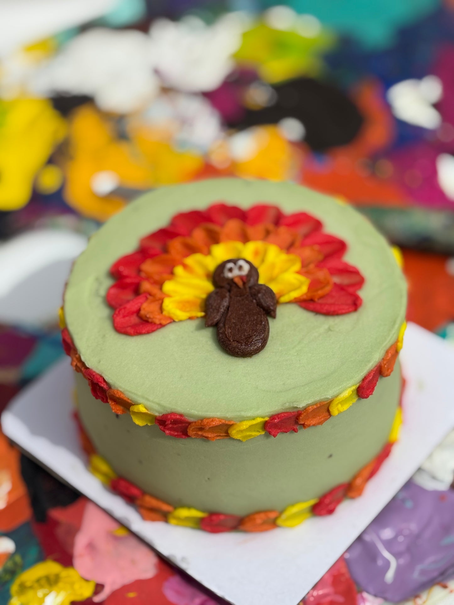 Thanksgiving Cake Decorating Class!