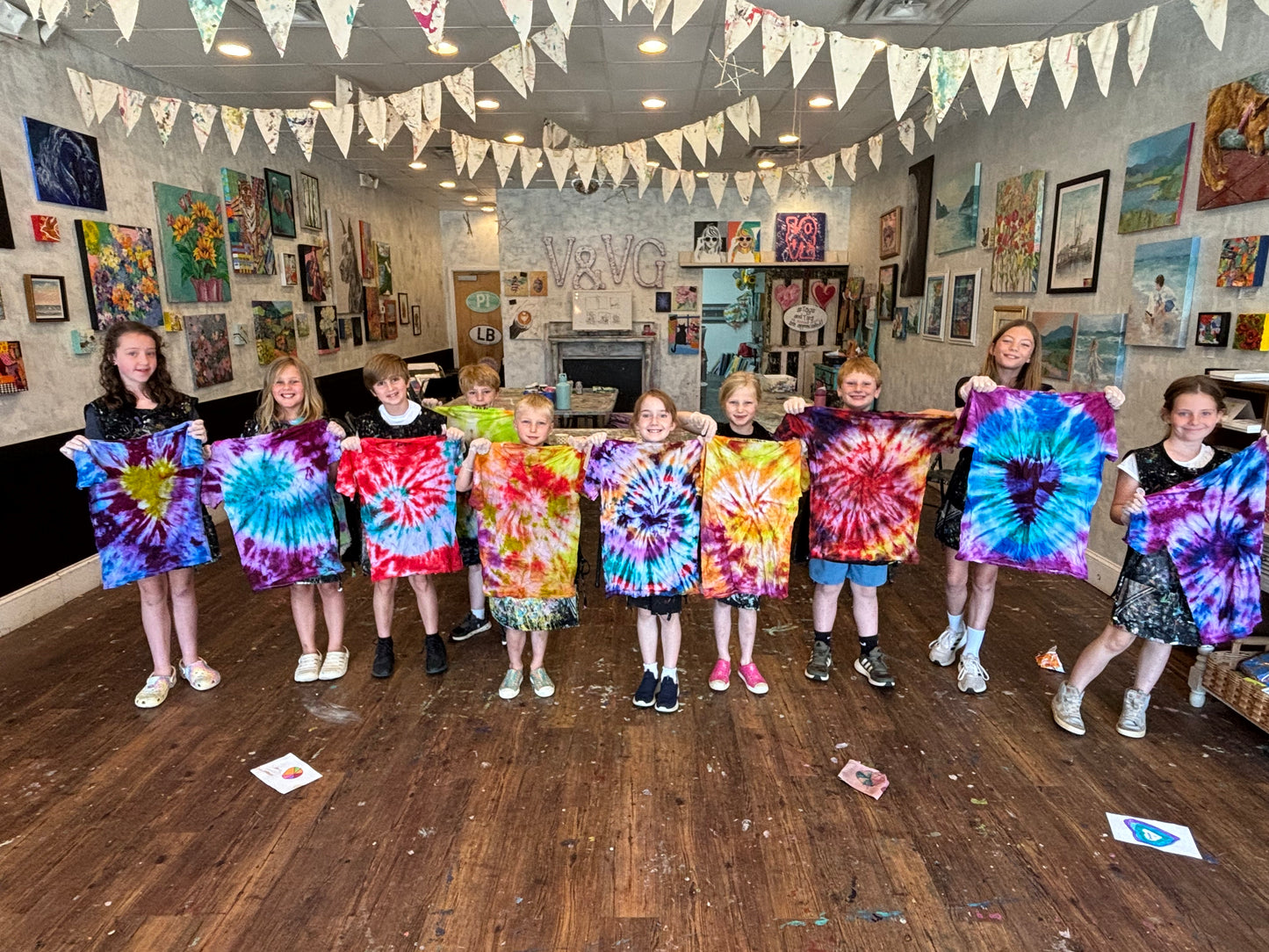 Tie-Dye Mini Camp (7 & up) 2025!