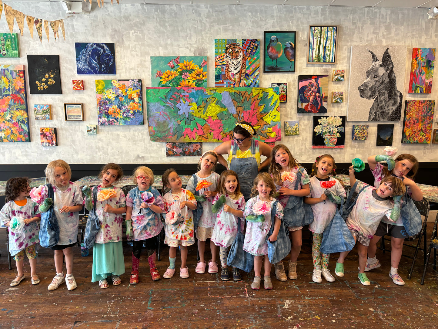 Tie-Dye Mini Camp (ages 4-7) 2025!