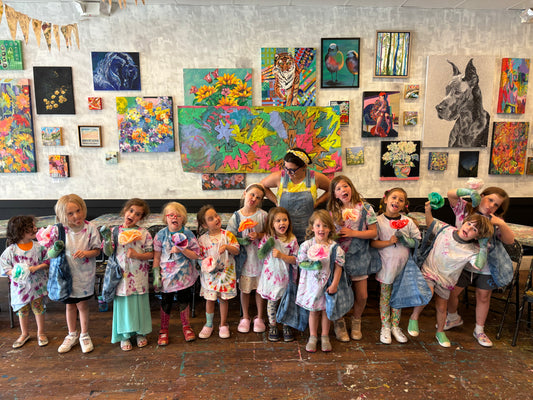 Tie-Dye Mini Camp (ages 4-7) 2025!