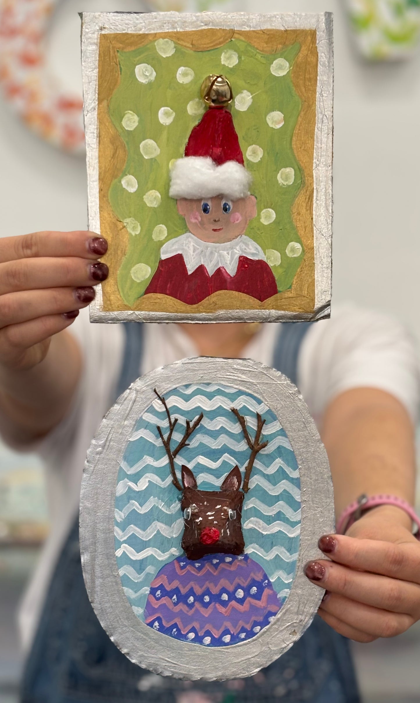 Holiday Half Day Art Camp: Elves & Reindeer (All Day Option)