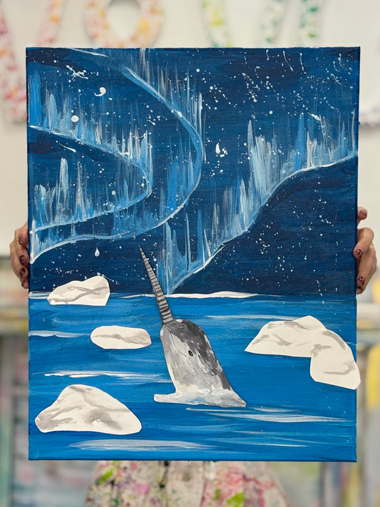 Arctic Narwhal: Half Day Art Camp