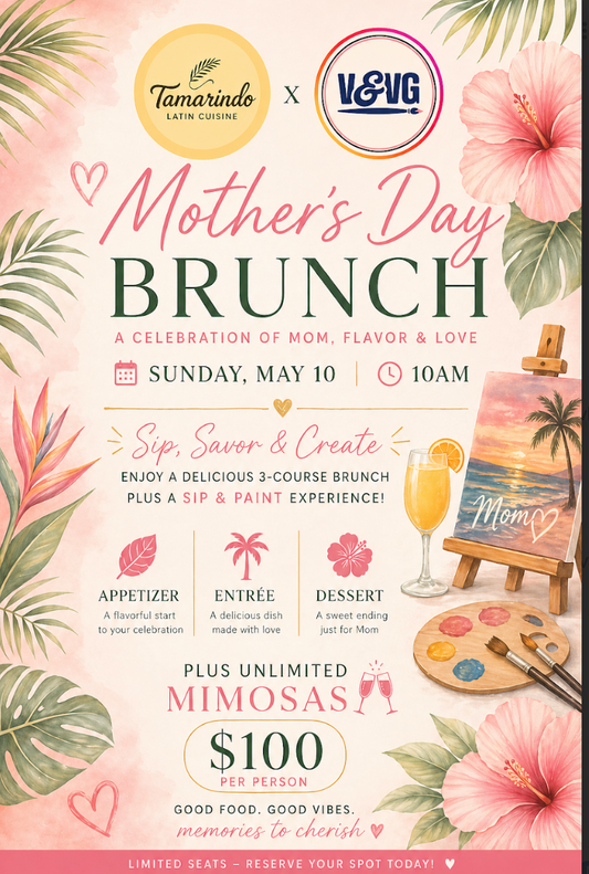 Tamarindo Mother's Day Paint & Sip