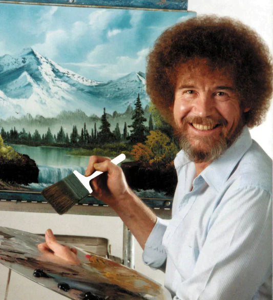 Bob Ross Saturday Workshop "Rock Quarry Garden"