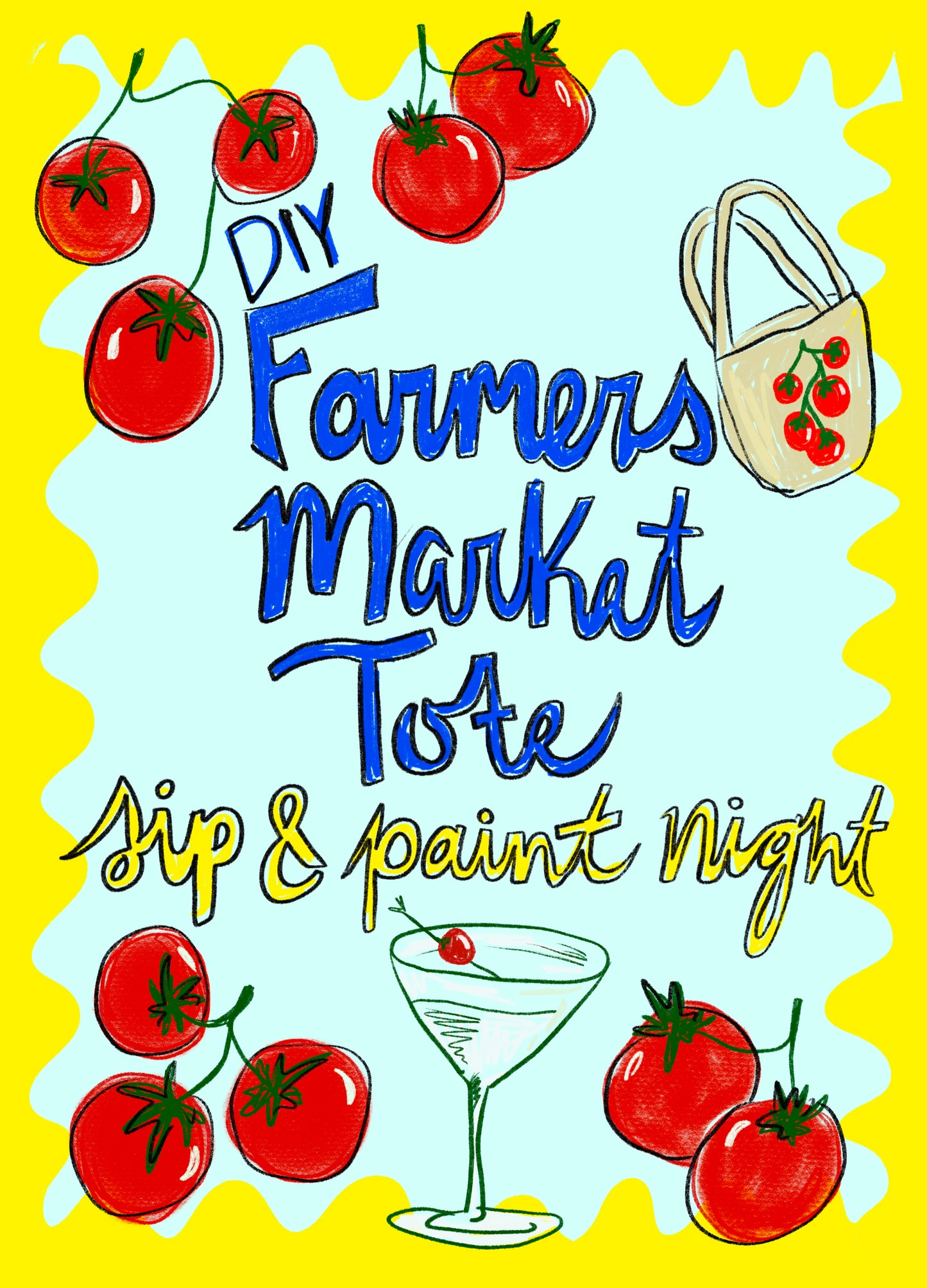 DIY Farmer's Market Tote Class!