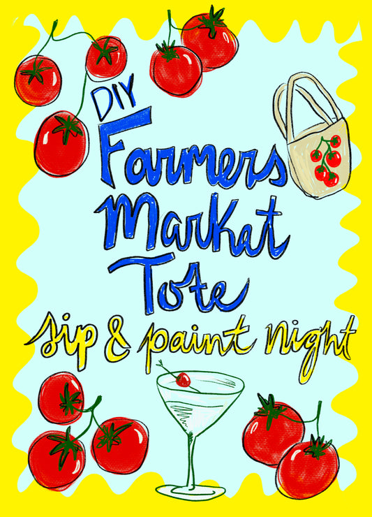 DIY Farmer's Market Tote Class!