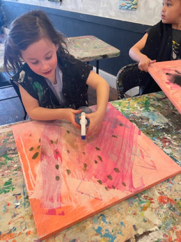 "Anything but a Brush" Art Camp 2025!