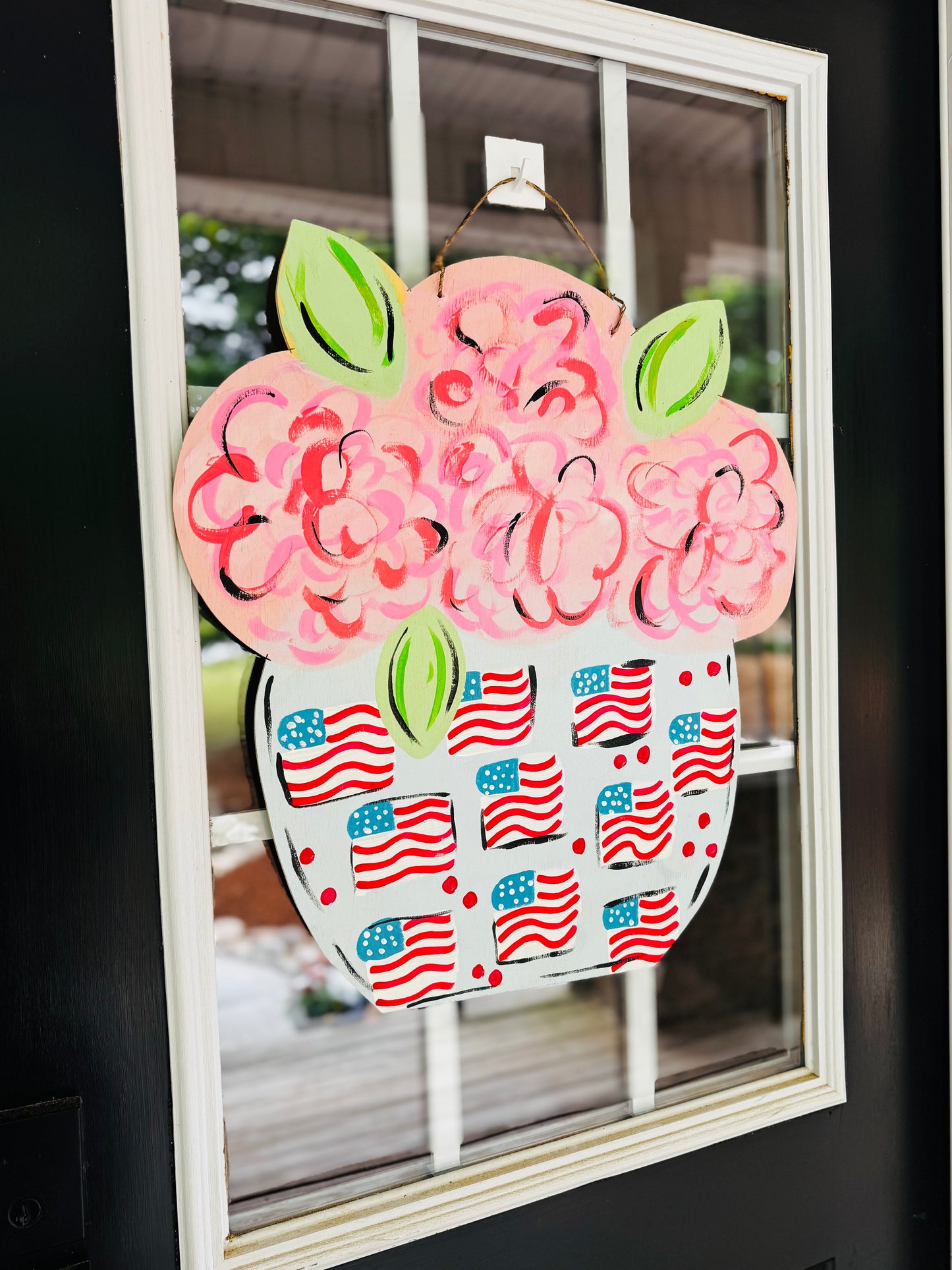 "Welcome in": Hydrangea Door Hanger Class!