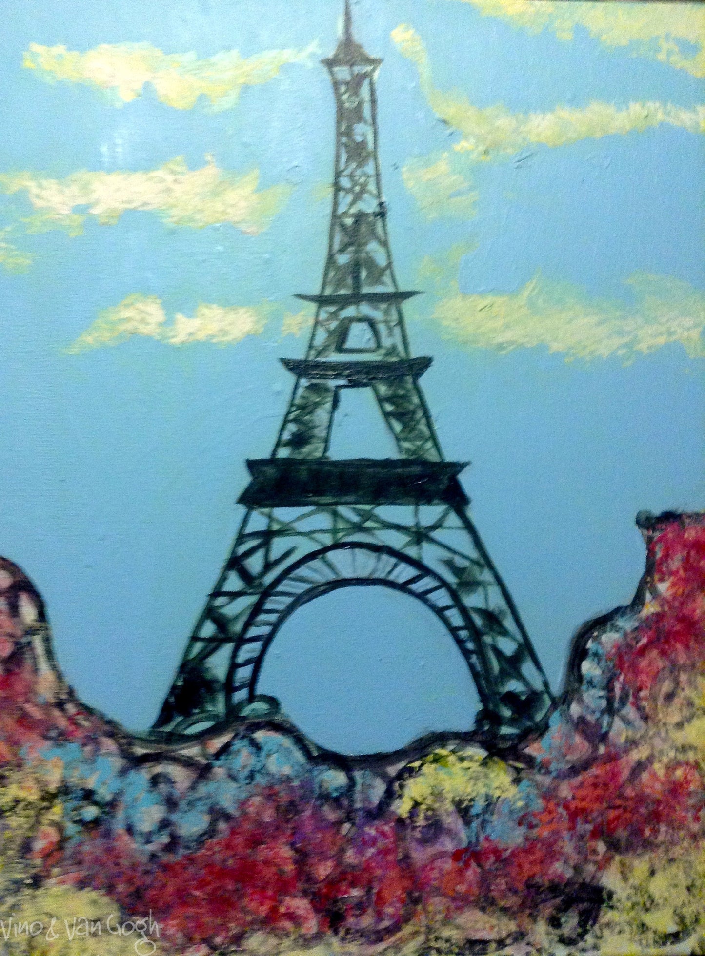 Teen Paint Night: Eiffel Tower
