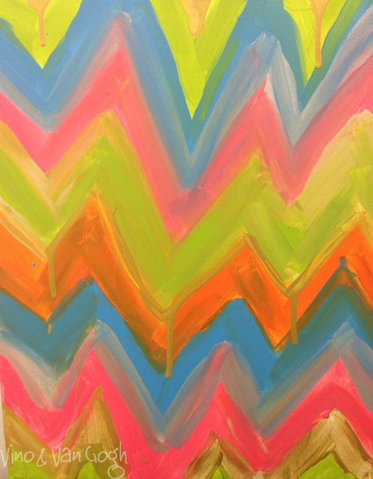 Neon Chevron