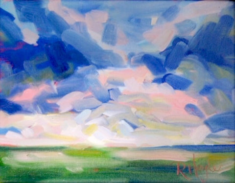 Blue Sky Evening