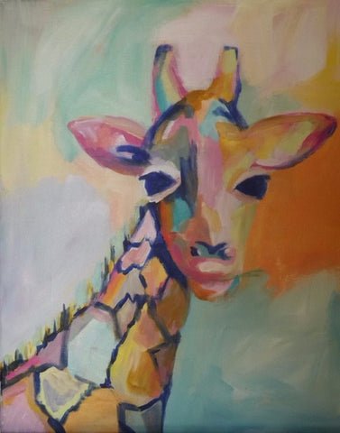 Colorful Giraffe