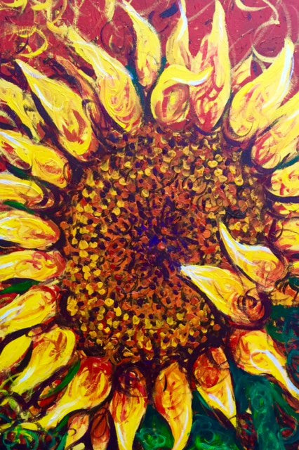 Flaming Sunflower