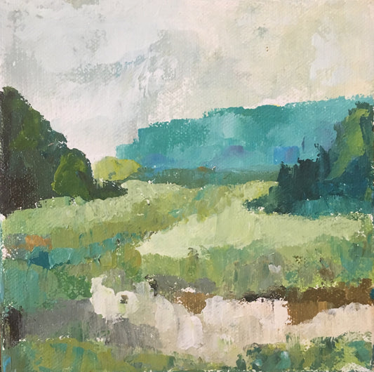 Palette Knife Landscape with Maggie Holmes
