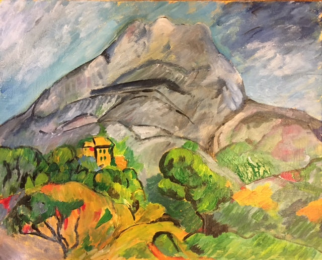 Cezanne's Mount Saint-Victoire,1900
