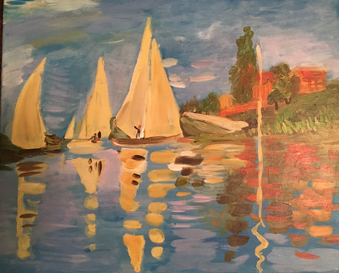 Monet's Regatta at Argenteuil