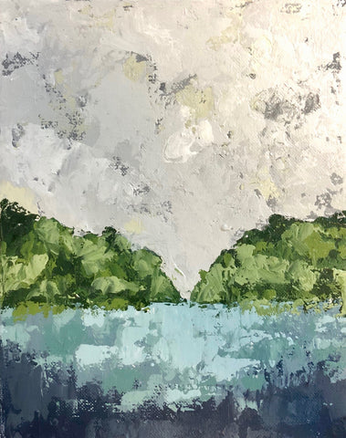"Lakeview" Palette Knife Painting Class