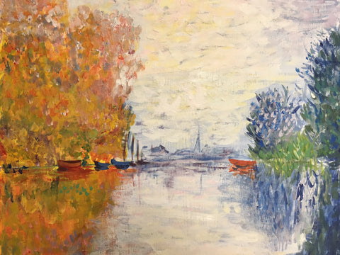 Monet's Autumn on the Seine at Argenteuil