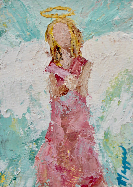 "Angel" Palette Knife Painting Class