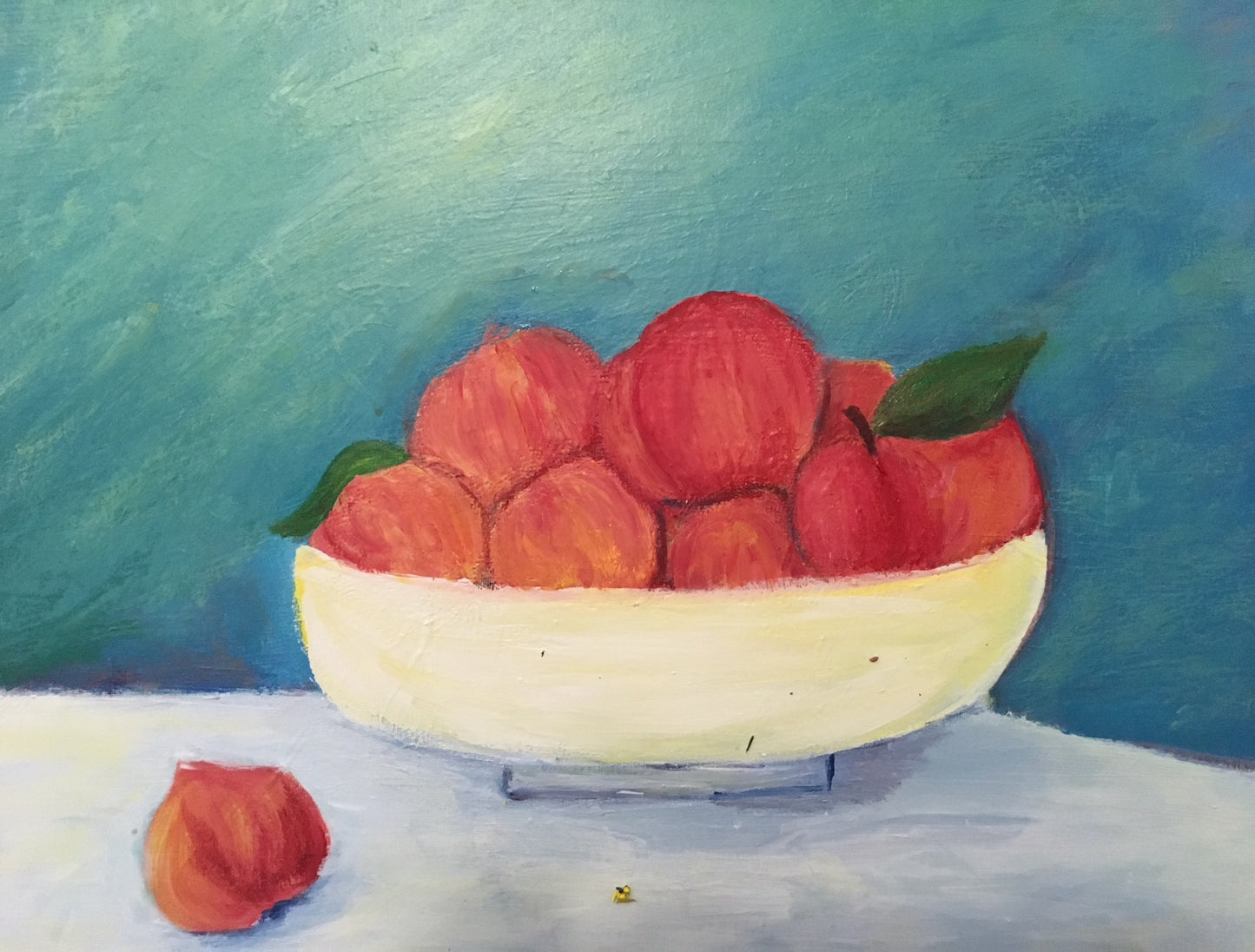 Renoir Inspired Peaches(1881-1882)