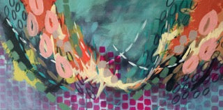 July Abstract Landscape with Jessica