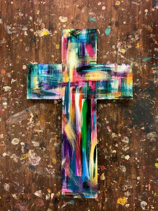 Teen Cross Painting