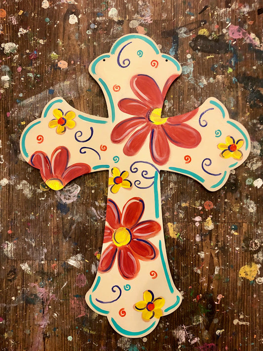 TAKE-HOME Cross Doorhanger 14"