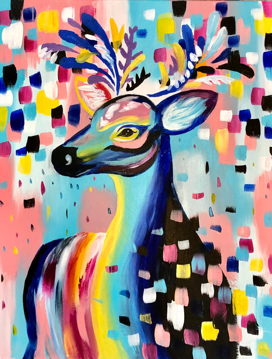 Mosaic Deer