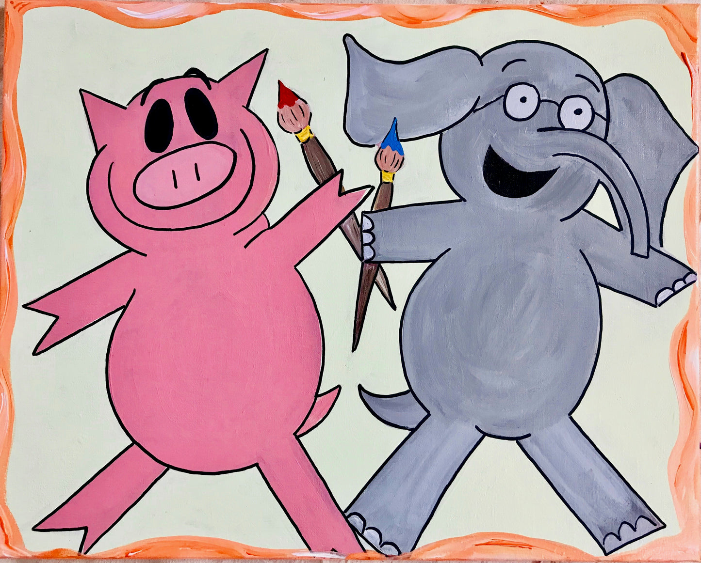 Elephant & Piggie's "We Are in a Painting!"