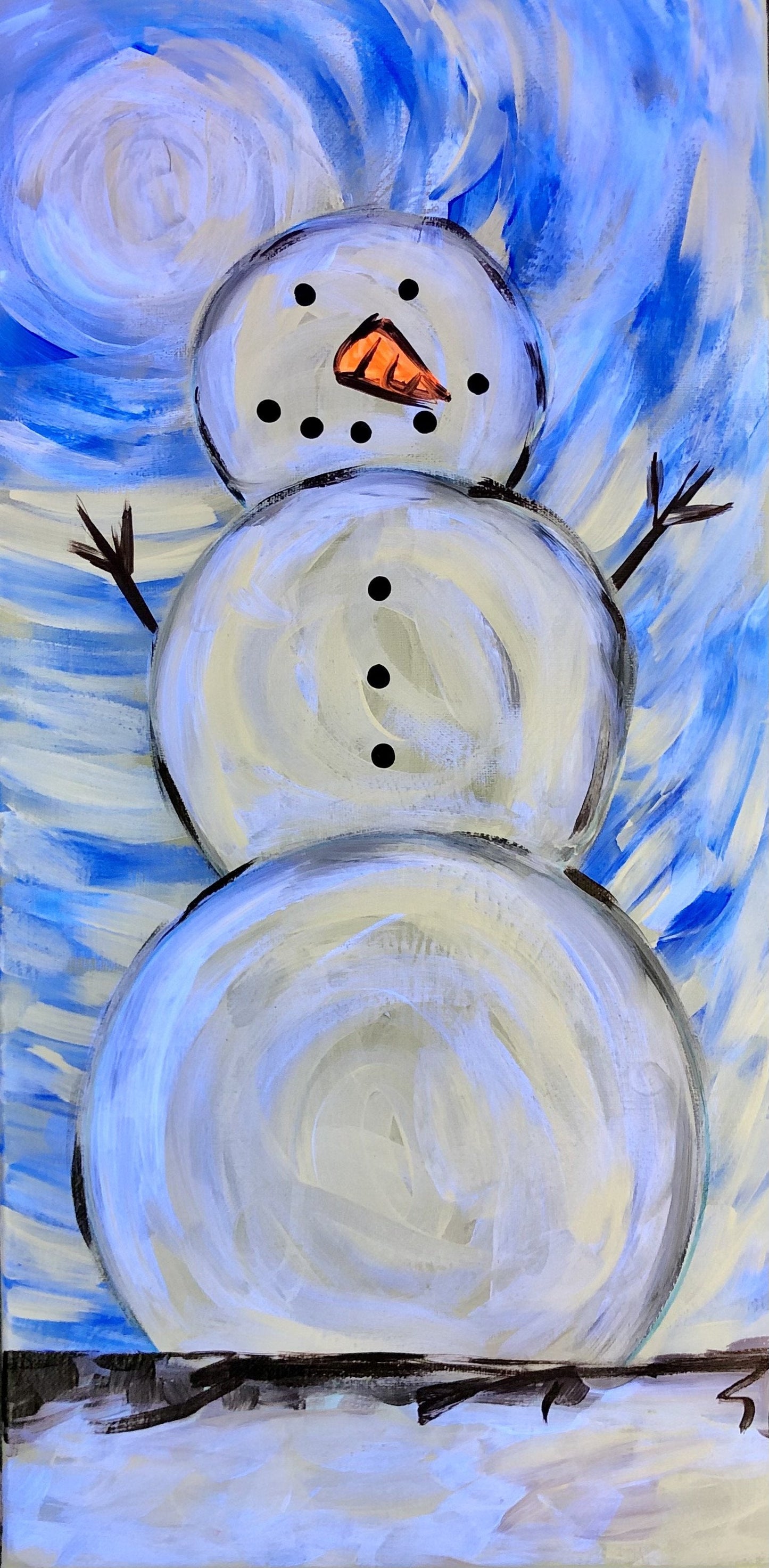 Glowing Snowman