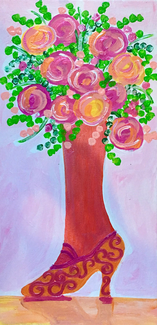 High Heel Vase