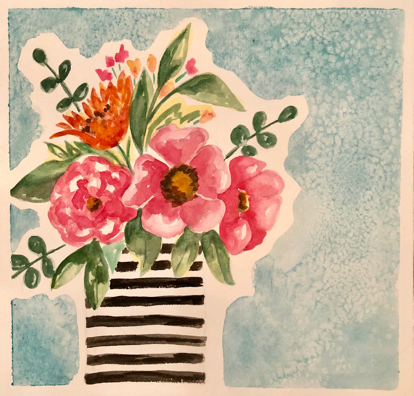 Fun Florals in Watercolor with Suanne