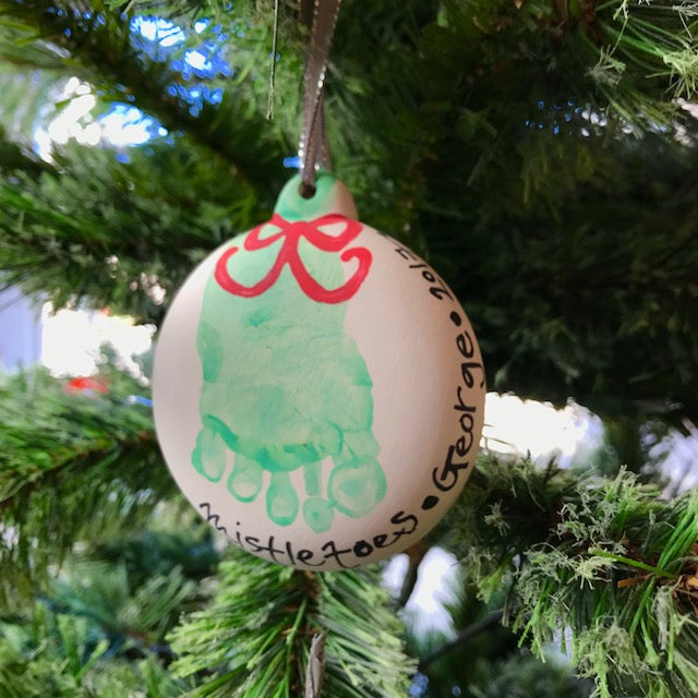 Mistletoes Baby & Toddler Ornament Art Class