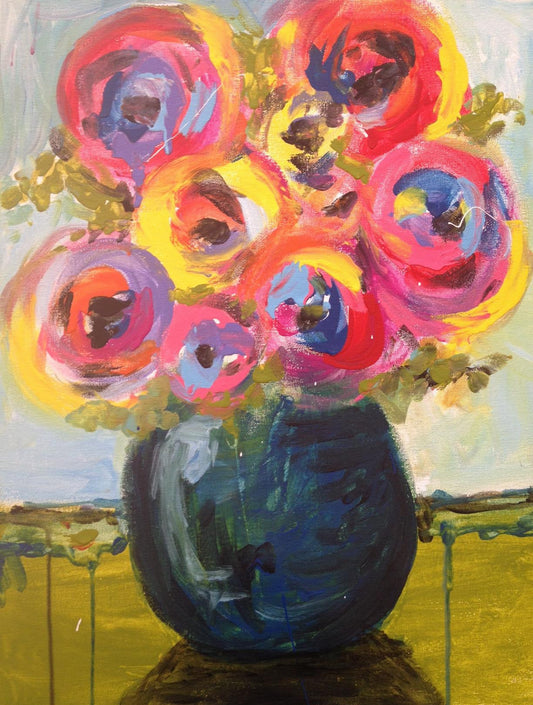 February Rainbow Bouquet
