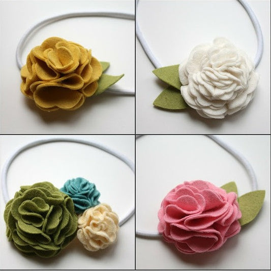 Fabric Flower Accessories: Big Kid Art