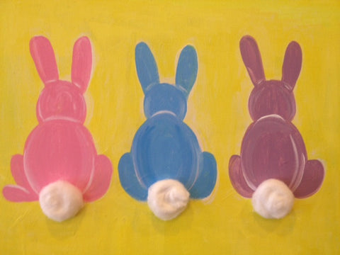 Kids Bunny Painting