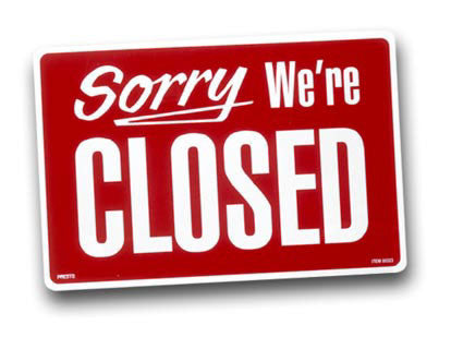 Closed 5.22.15