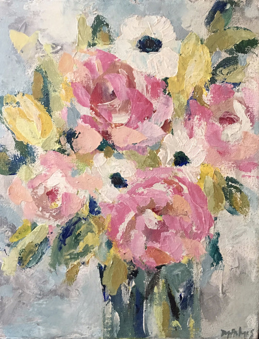 Palette Knife Floral Workshop with Maggie Holmes