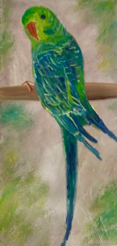 Parakeet Painting