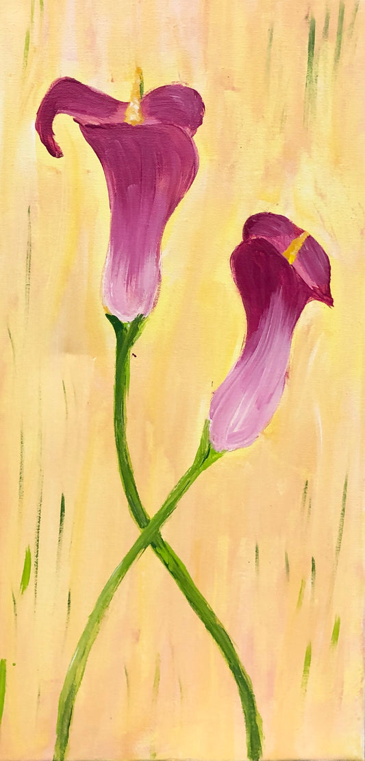 Entwined Callas