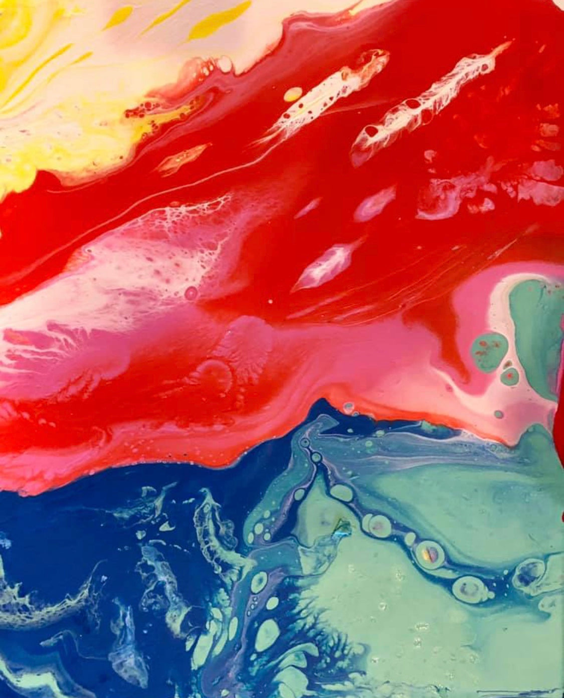 Acrylic Pouring Paint Class
